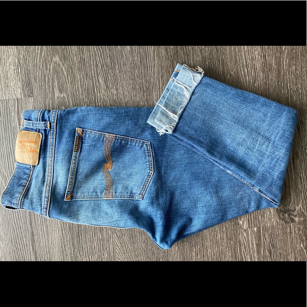 Nudie Jeans. 100% Organic Cotton. Lean Dean Slim Fit.